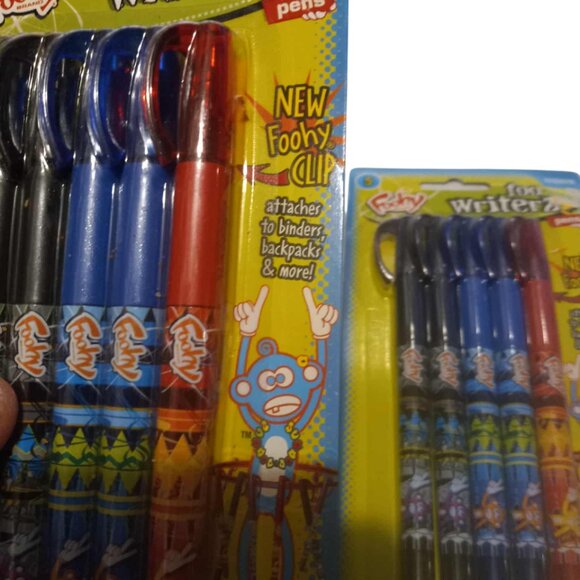 Foohy Monkey Pens Foo Writez Lot - Picture 3 of 4